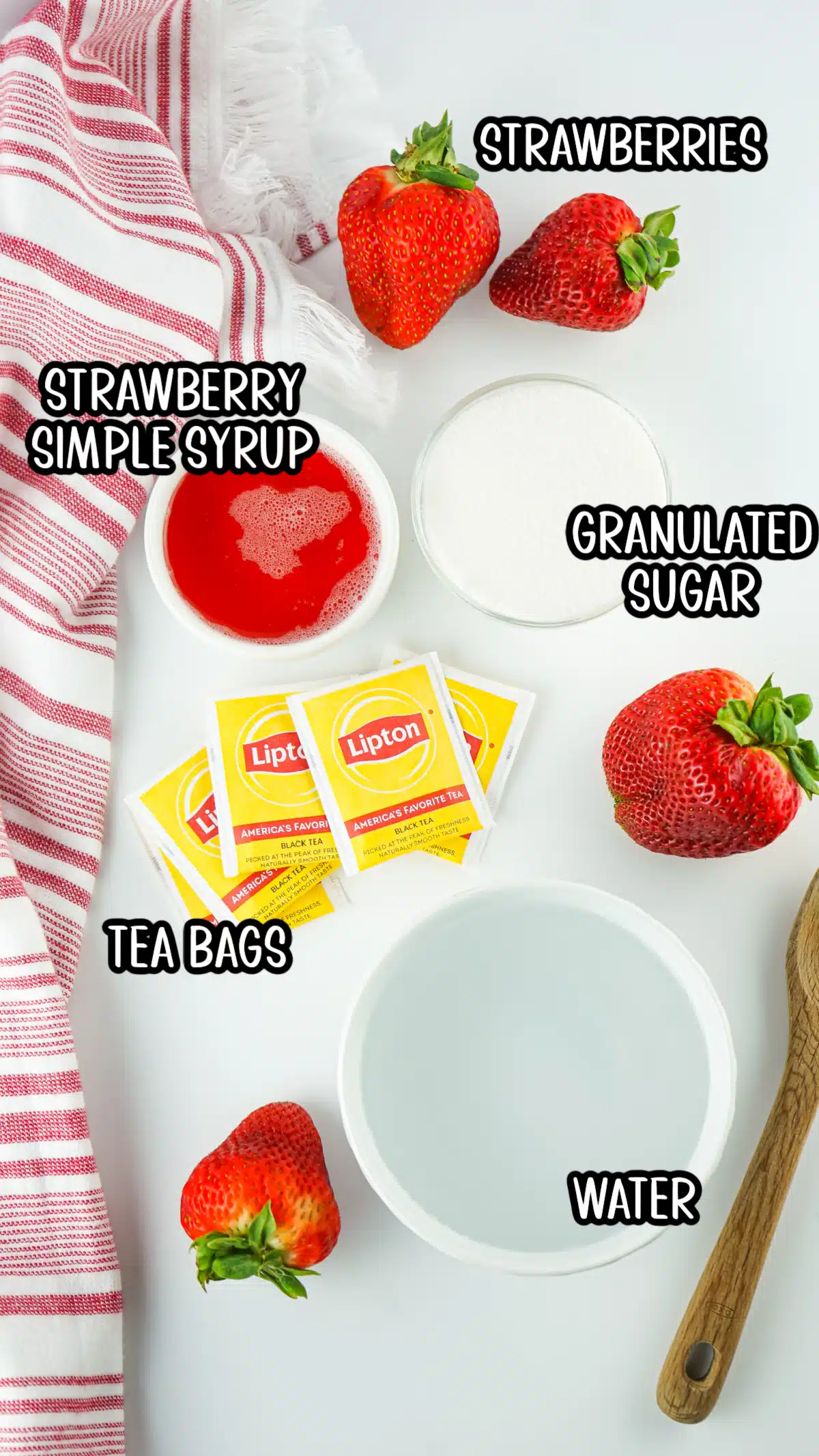 strawberry tea ingredients
