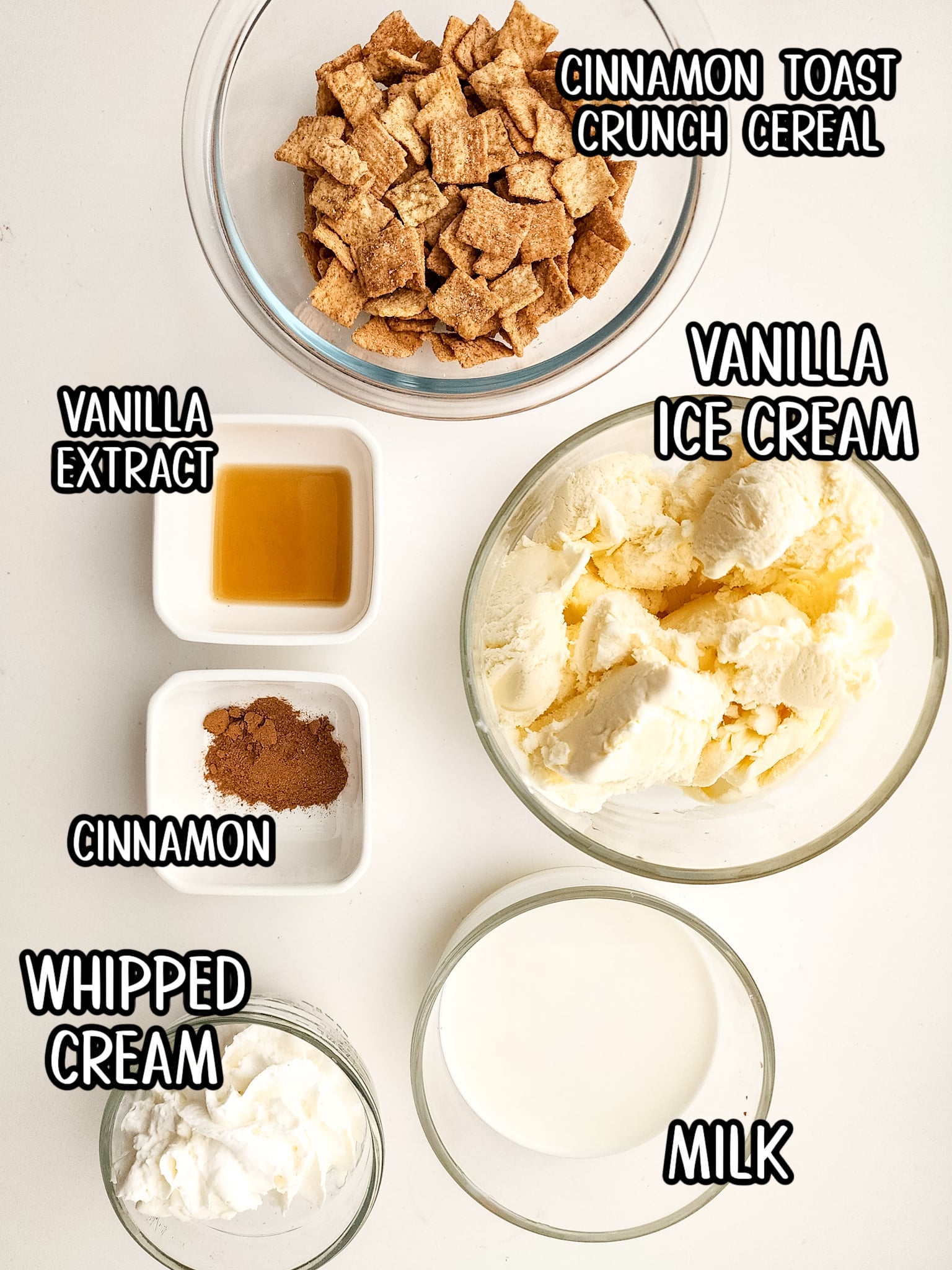 cereal milkshake ingredients