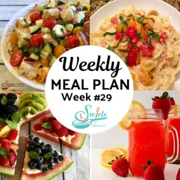 meal plan 29 recipes collage