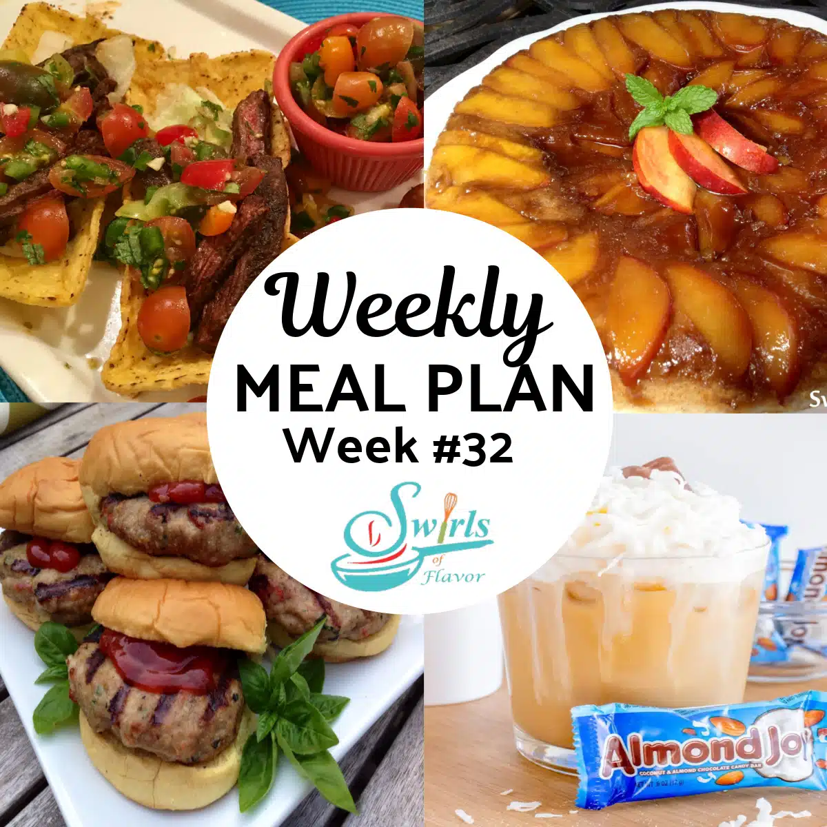 recipe collage for Meal Plan 32
