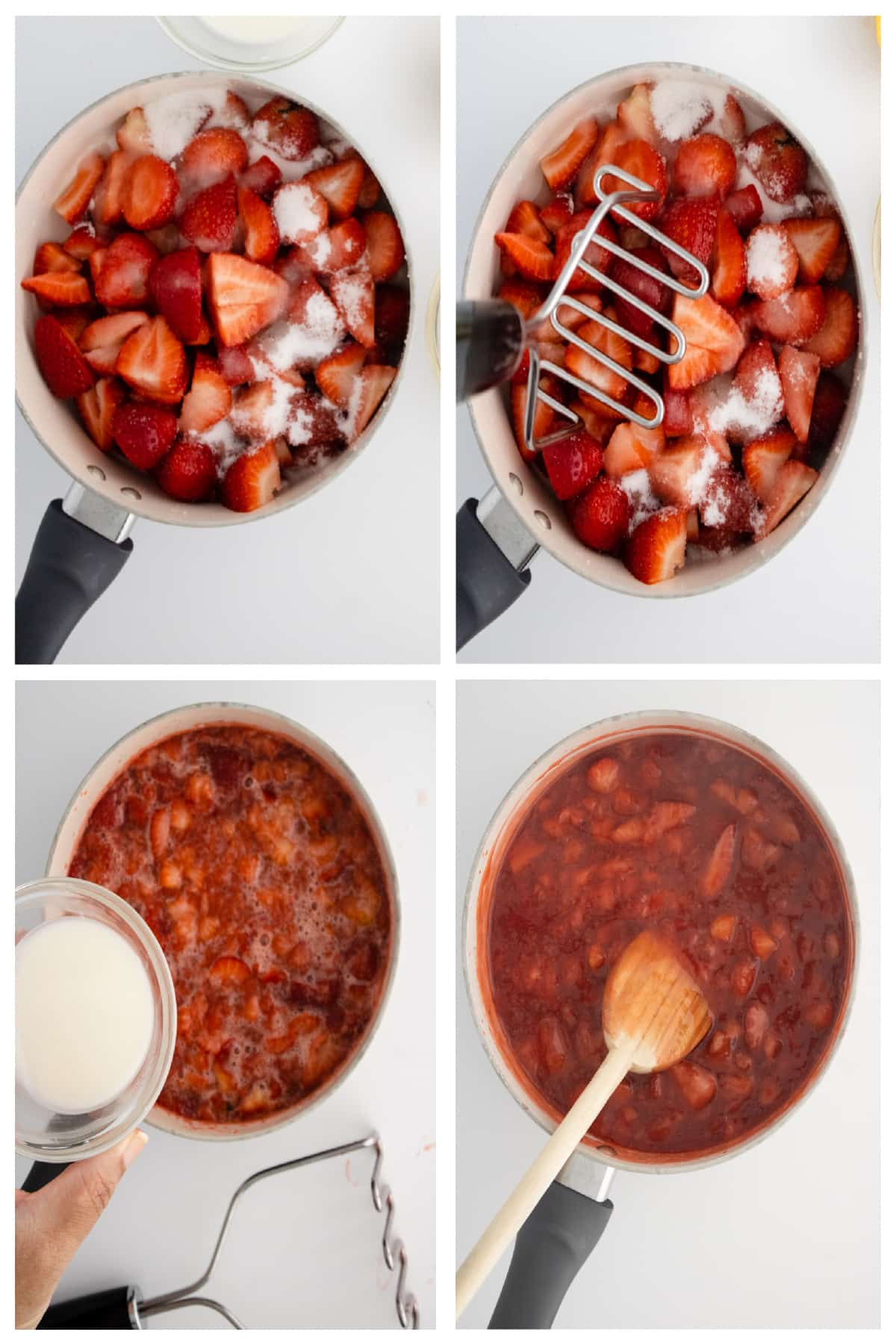 steps to make homemade jam