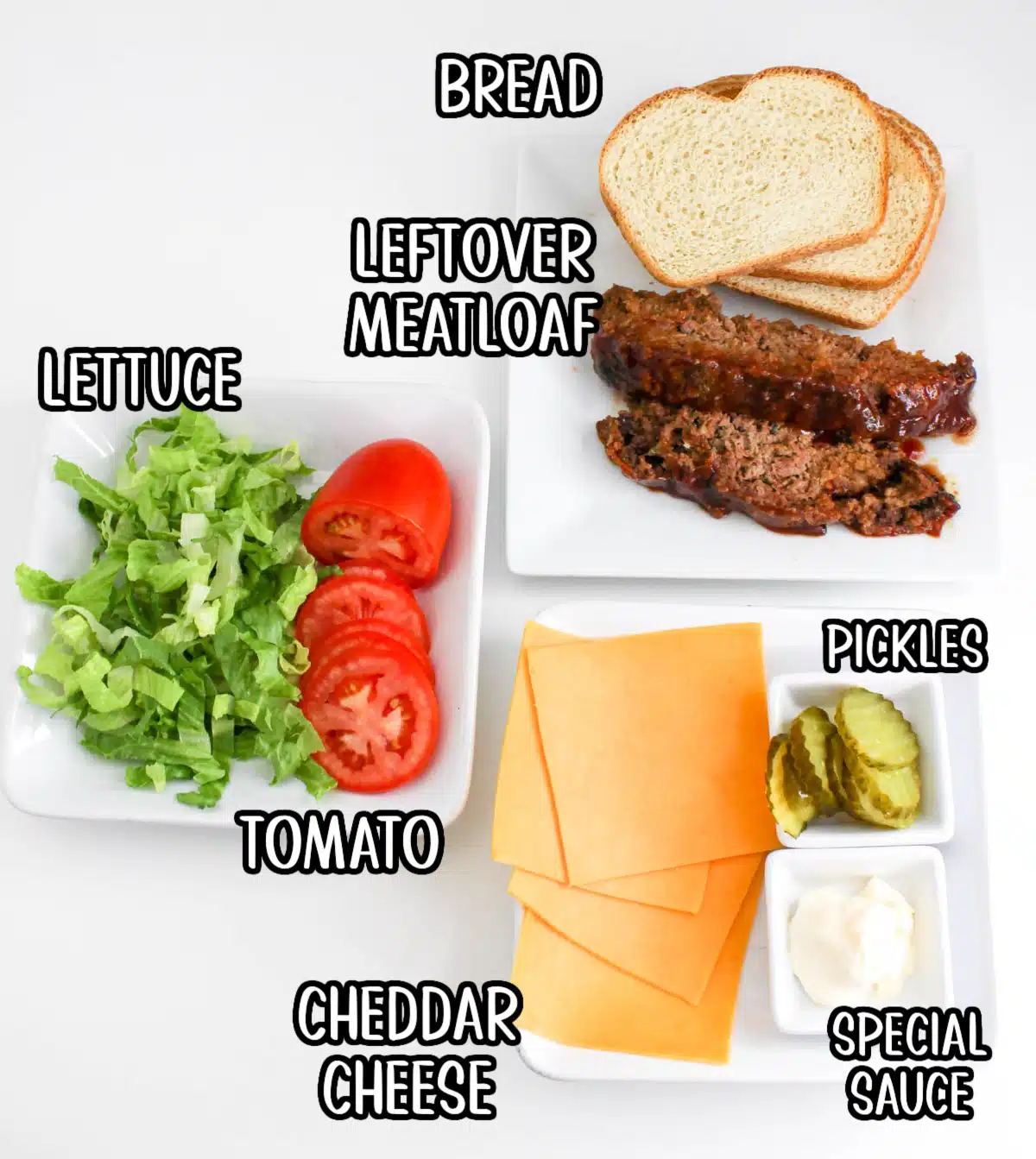 meatloaf sandwich ingredients