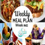 meal plan 41 recipes with text overlay
