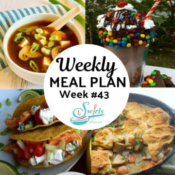 meal plan 43 recipes collage
