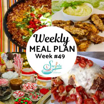recipe collage for meal plan 49