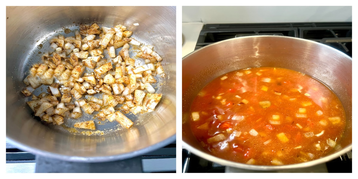 steps for making hominy soup