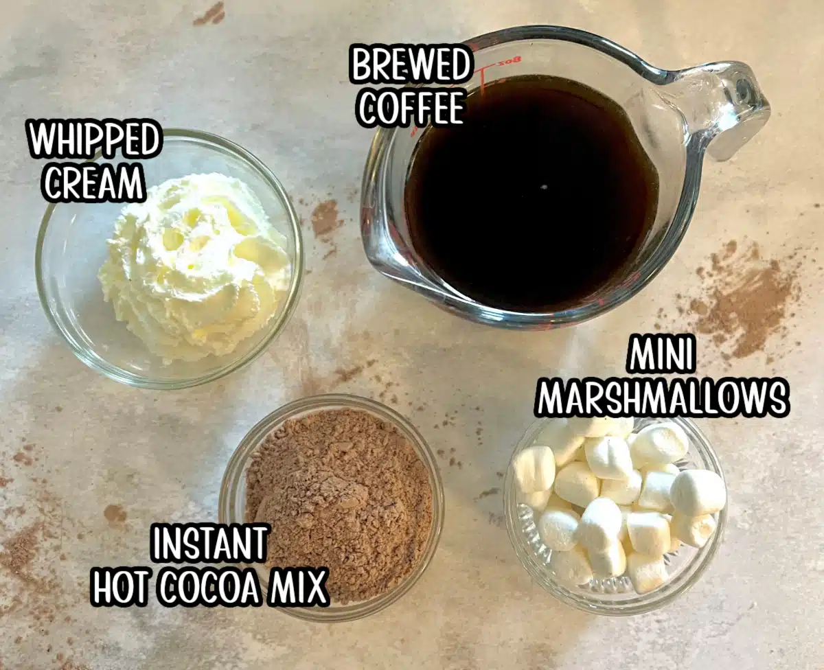 chocolate coffee ingredients