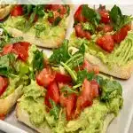 avocado toast recipe wth text overlay
