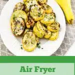 ummer squash slices with Parmesan and text overlay
