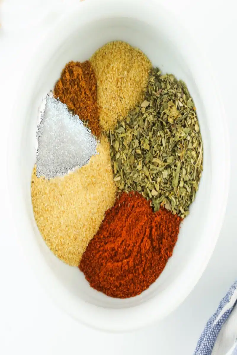 spices in a bowl