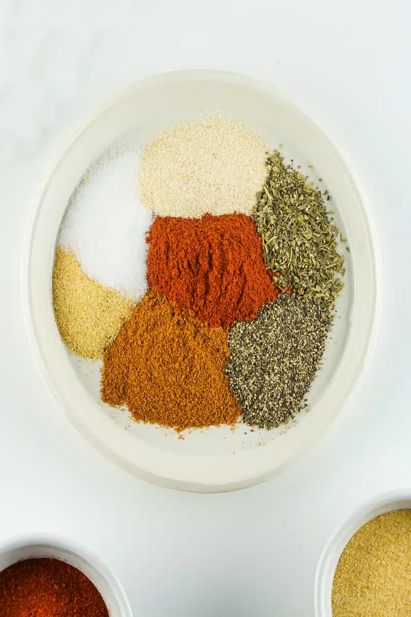 spices in a bowl