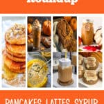 collage of pumpkin recipes with text overlay