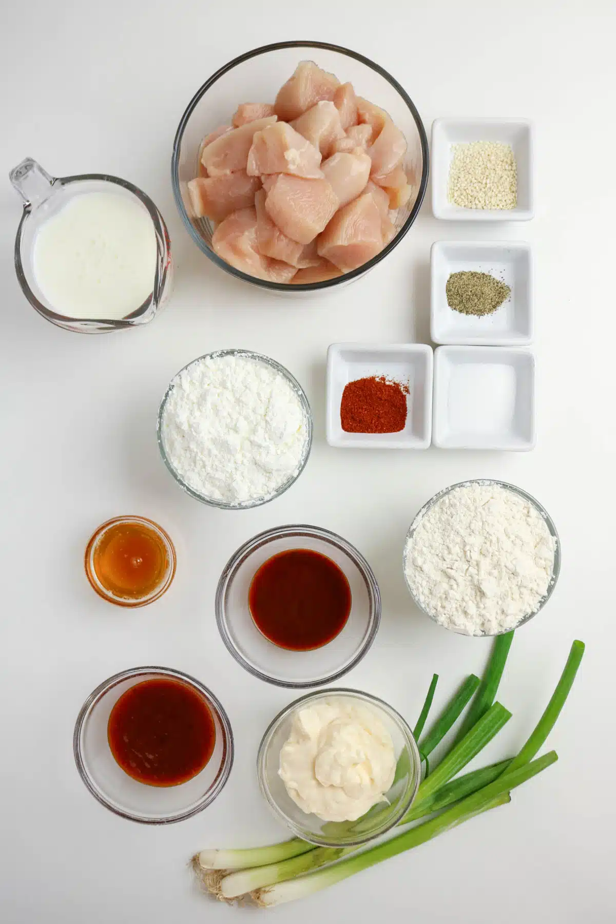 Bang Bang chicken ingredients