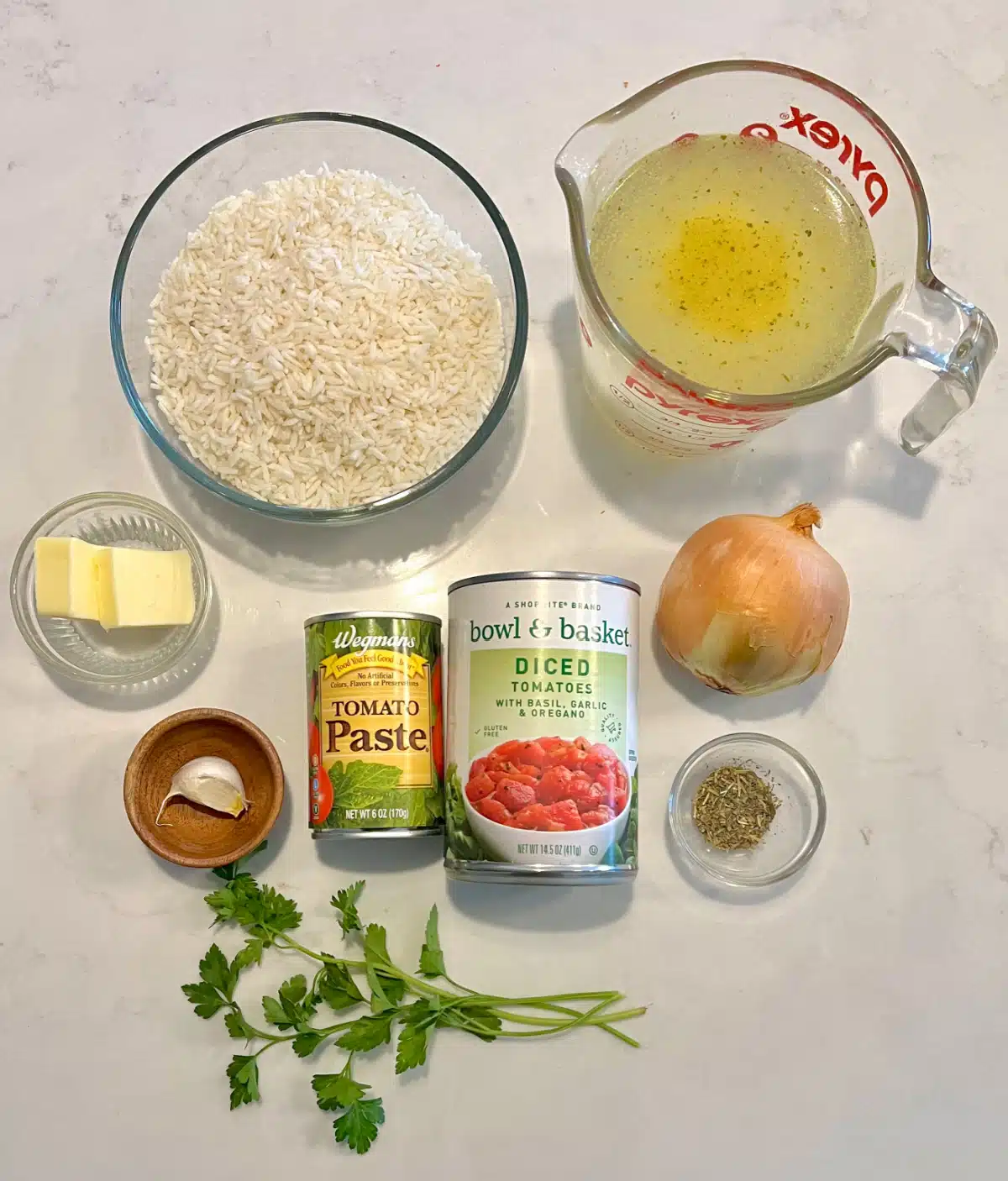 tomato and rice recipe ingredients