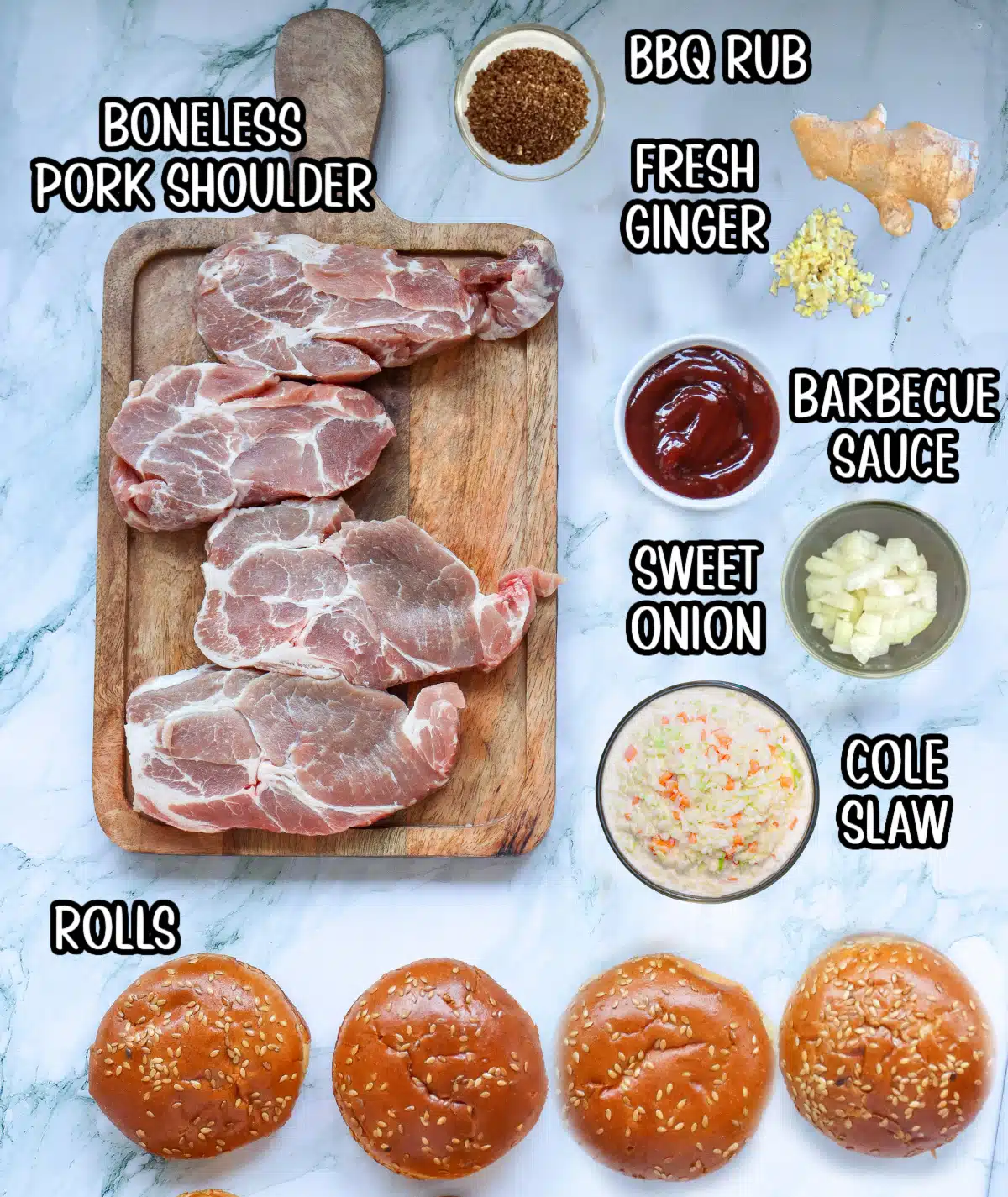 barbecue pulled pork sandiwches ingredients