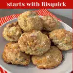 garlic rolls in a bowl with text overlay